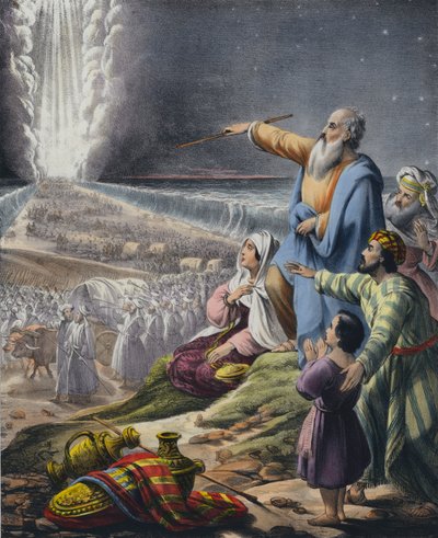 Il passaggio del Mar Rosso da Siegfried Detler Bendixen